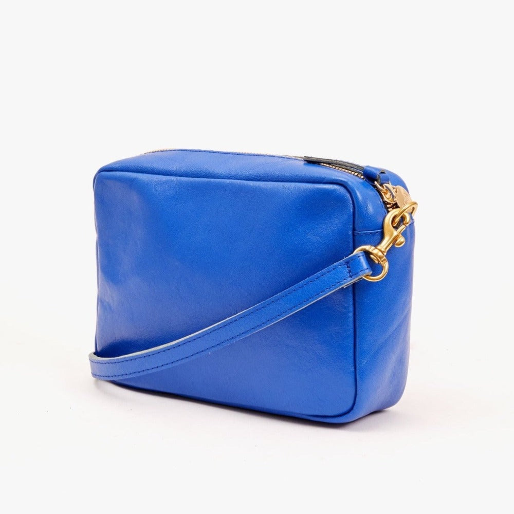 Clare V, Bags, Sale Clare V Electric Blue Wallet With Shortie Strap