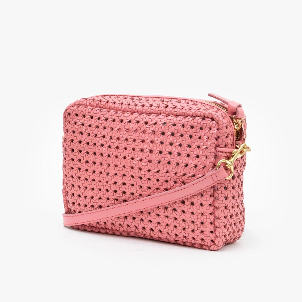 Clare V, Bags, Clare V Midi Sac Leather Crossbody Bag Petal Rustic Pink  Nwt