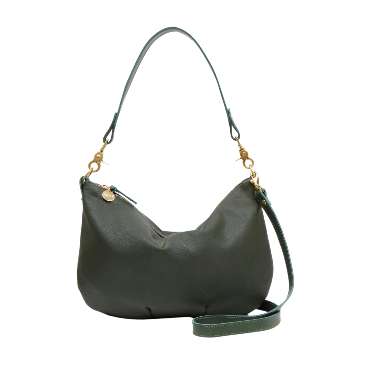 Clare V. - Le Zip Sac in Loden Rustic