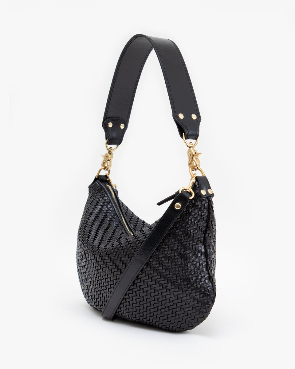 CLARE V. Women's Simple Suede Leather Tote Bag Mini Cat Leopard