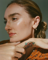 Pamela Love | Emerald Crying Eye Stud Earring (Single)