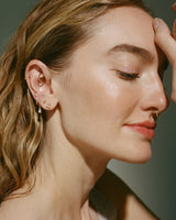 Pamela Love | 8mm Pave Huggie Hoop (Single)