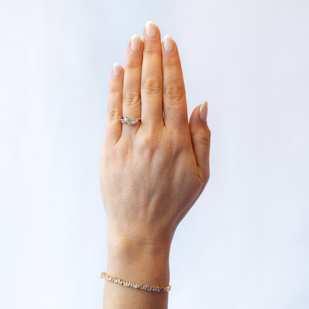 Ruth Tomlinson | Antique Diamond Tapering Ring