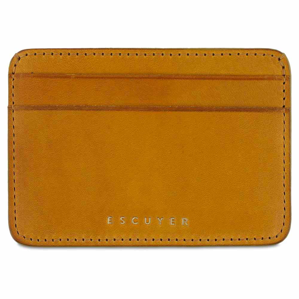 Cardholder Wallet, Mustard