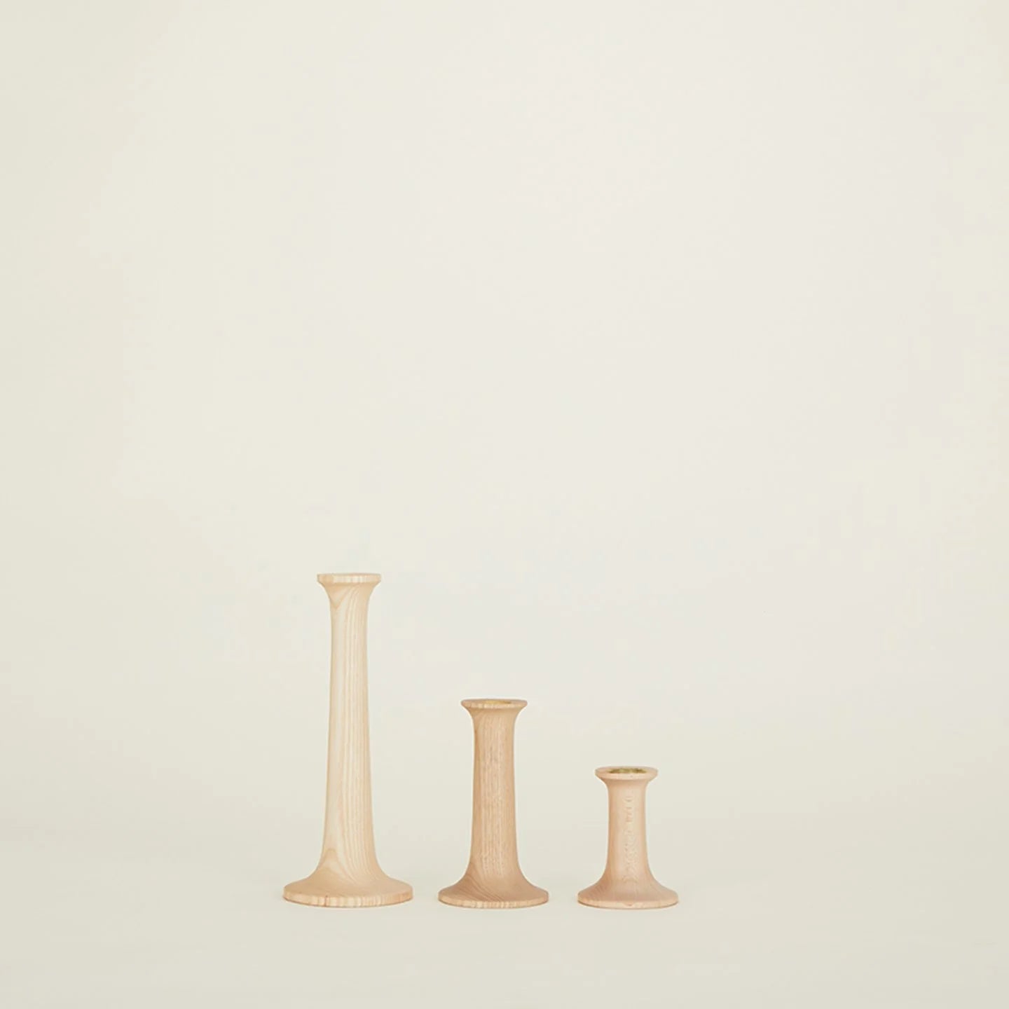 Simple Candle Holder, Extra Small, Maple