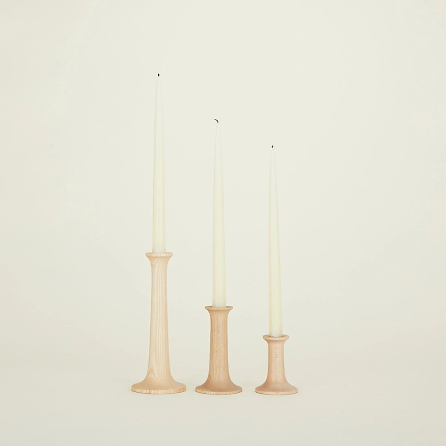 Simple Candle Holder, Extra Small, Maple