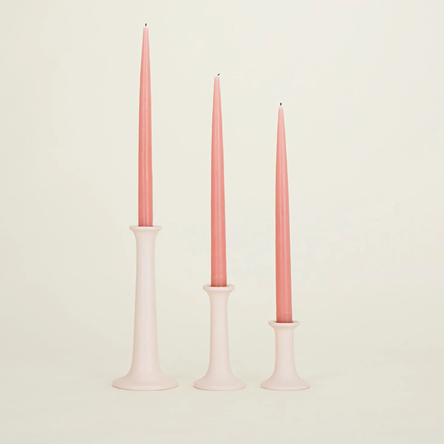 Simple Candle Holder, Large, Blush