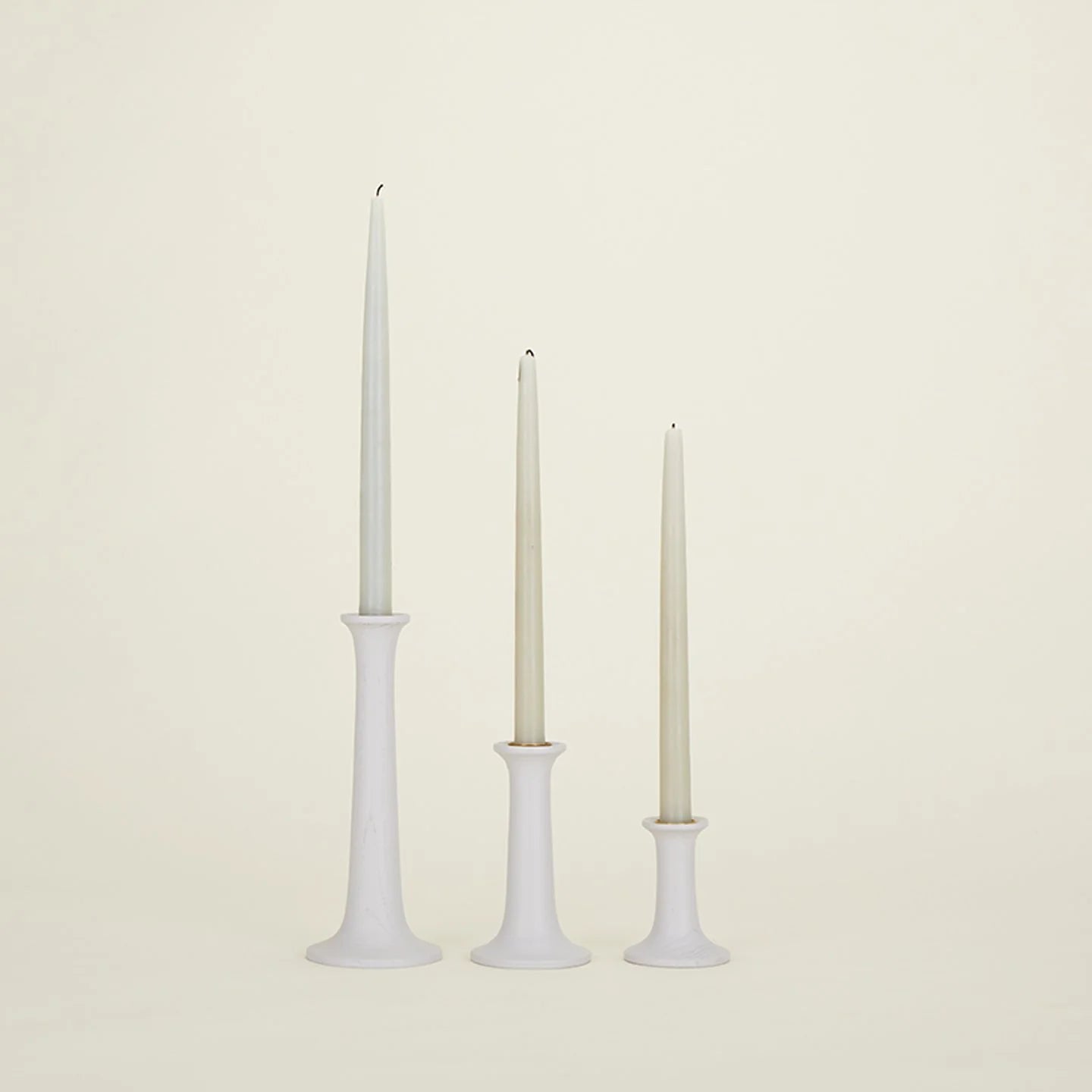 Simple Candle Holder, Large, Grey