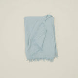 Simple Linen Throw Blanket, Sky