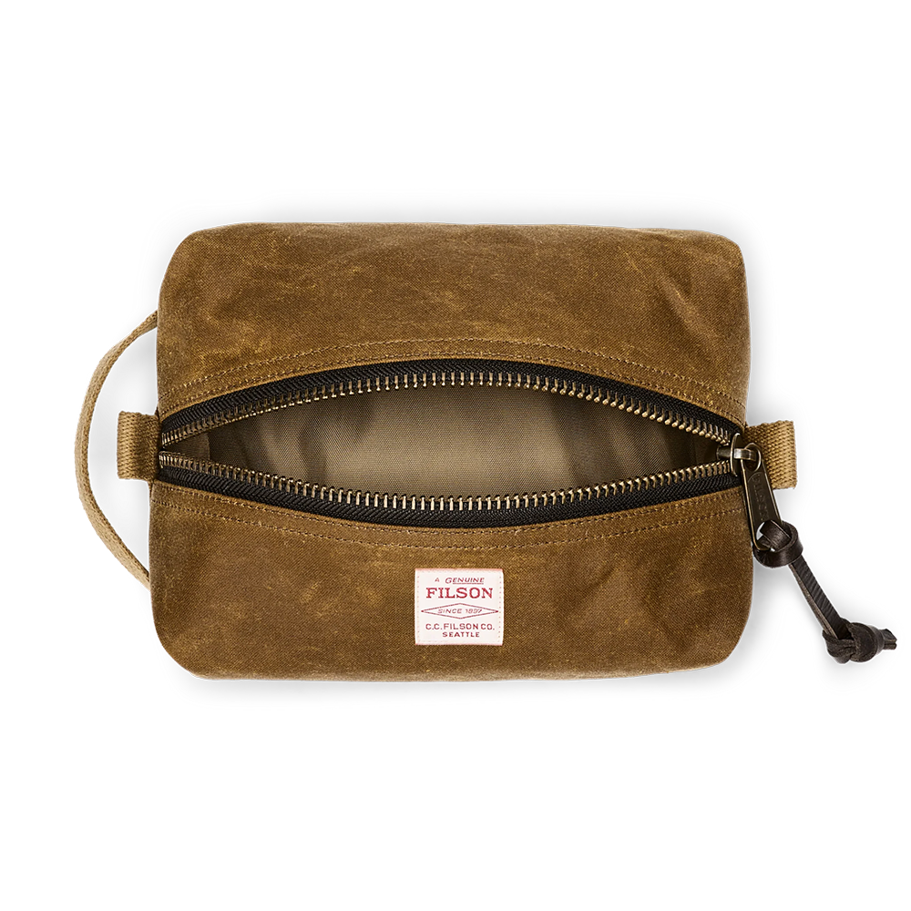 Tin Cloth Travel Kit, Dark Tan
