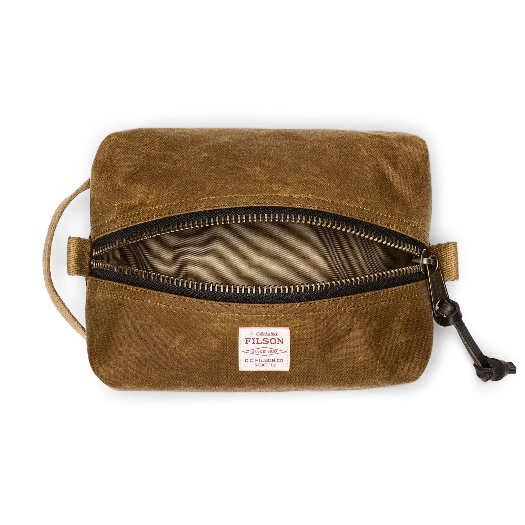 Tin Cloth Travel Kit, Dark Tan