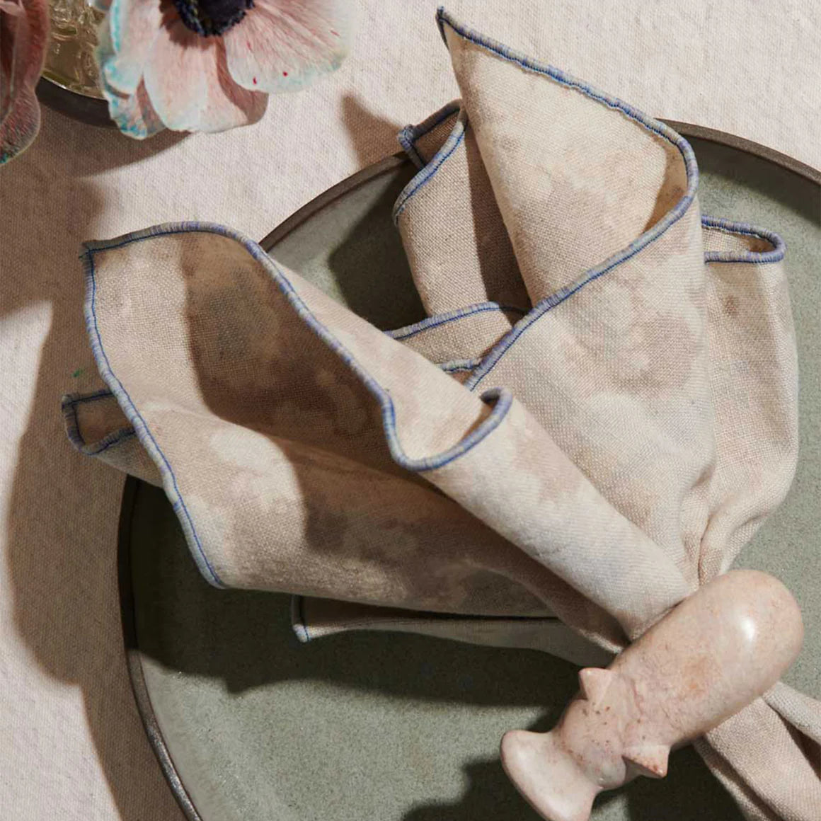 Blue Sky Linen Napkins