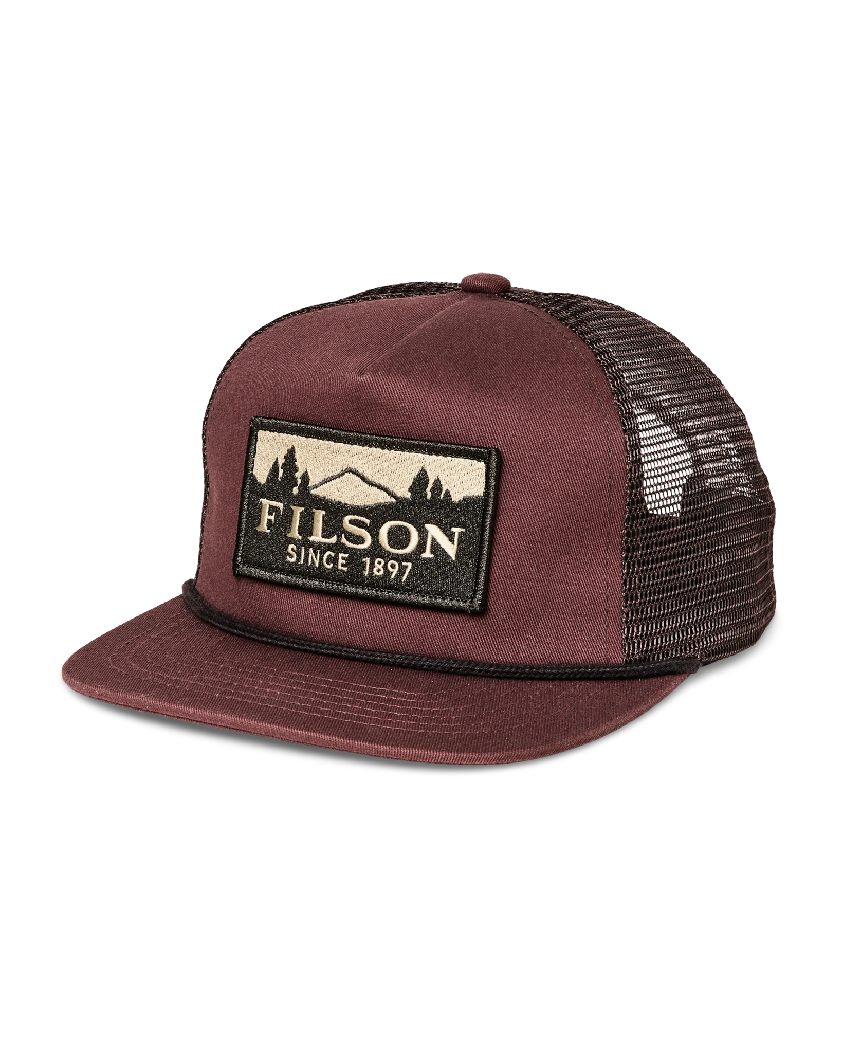 Scenic Trucker Mesh Cap, Redwood