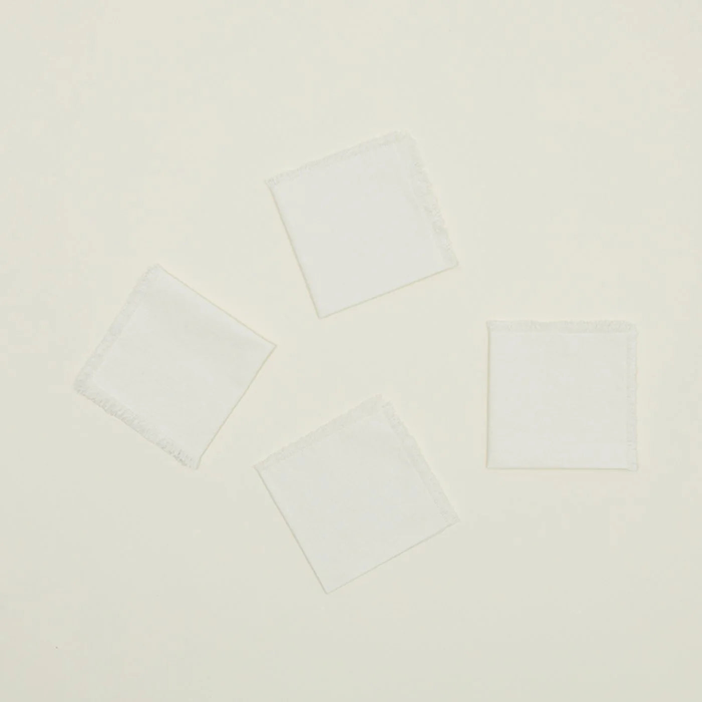 Essential Cocktail Napkins, Ivory