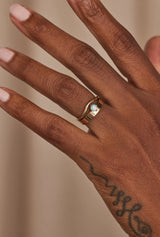 Wwake | Small Opal Monolith Ring