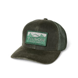 Scenic Waxed Logger Mesh Cap, Otter Green