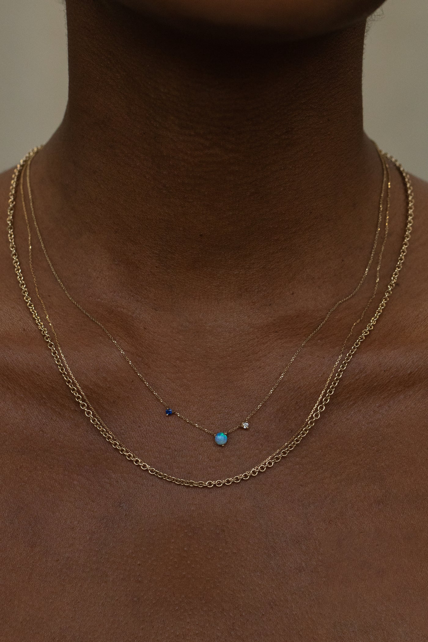 Wwake | Three Step Necklace