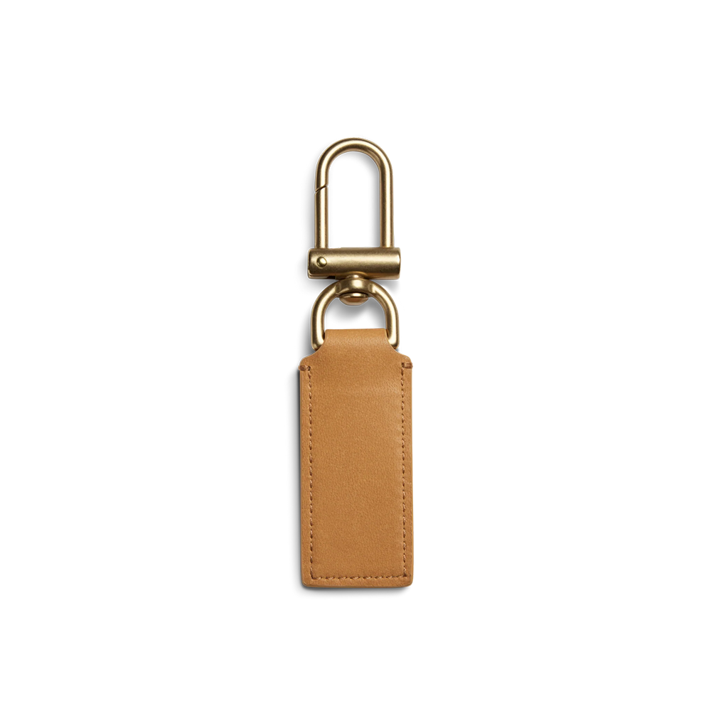 Birdy Leather Key Fob, Honey