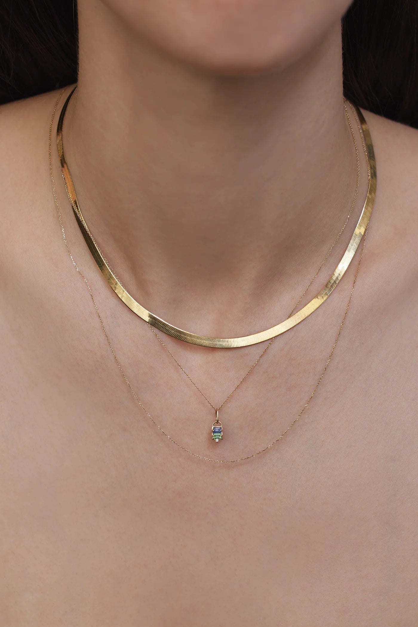 Wwake | Numerology Collection THREE Necklace