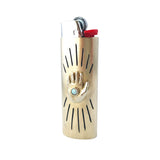Therese Kuempel | Handmade Brass and Gemstone Lighter Case, Giver