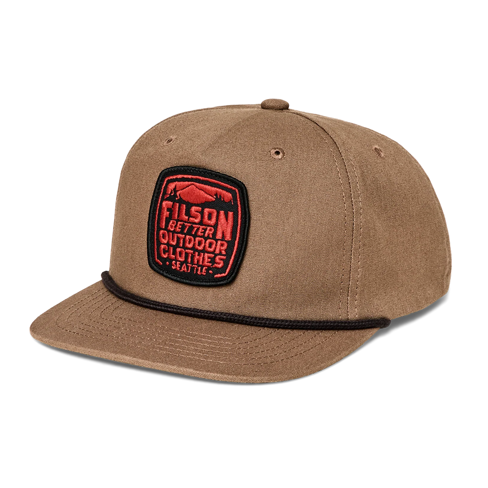 Trucker Cap, Light Brown Canvas