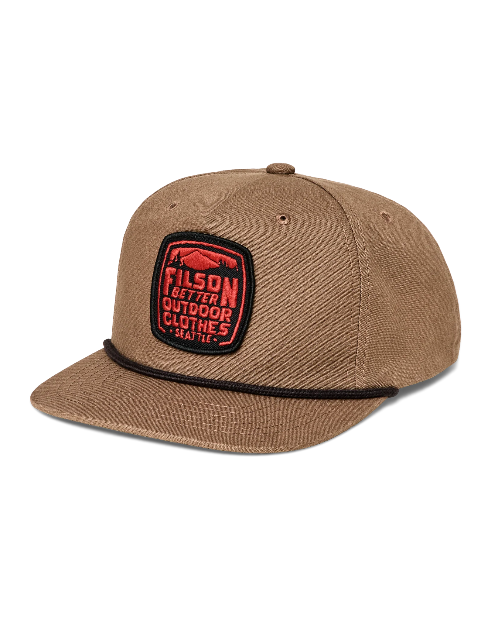 Trucker Cap, Light Brown Canvas