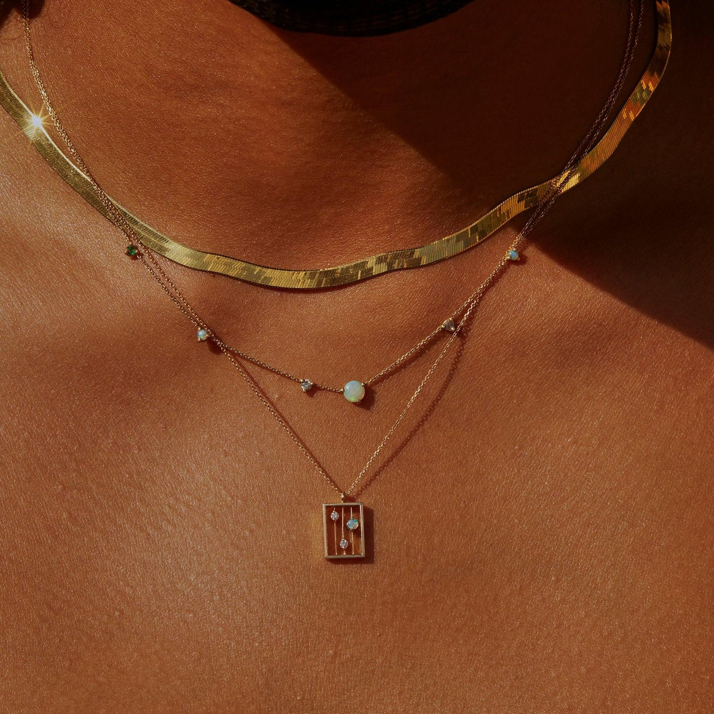 Opal Drift Necklace