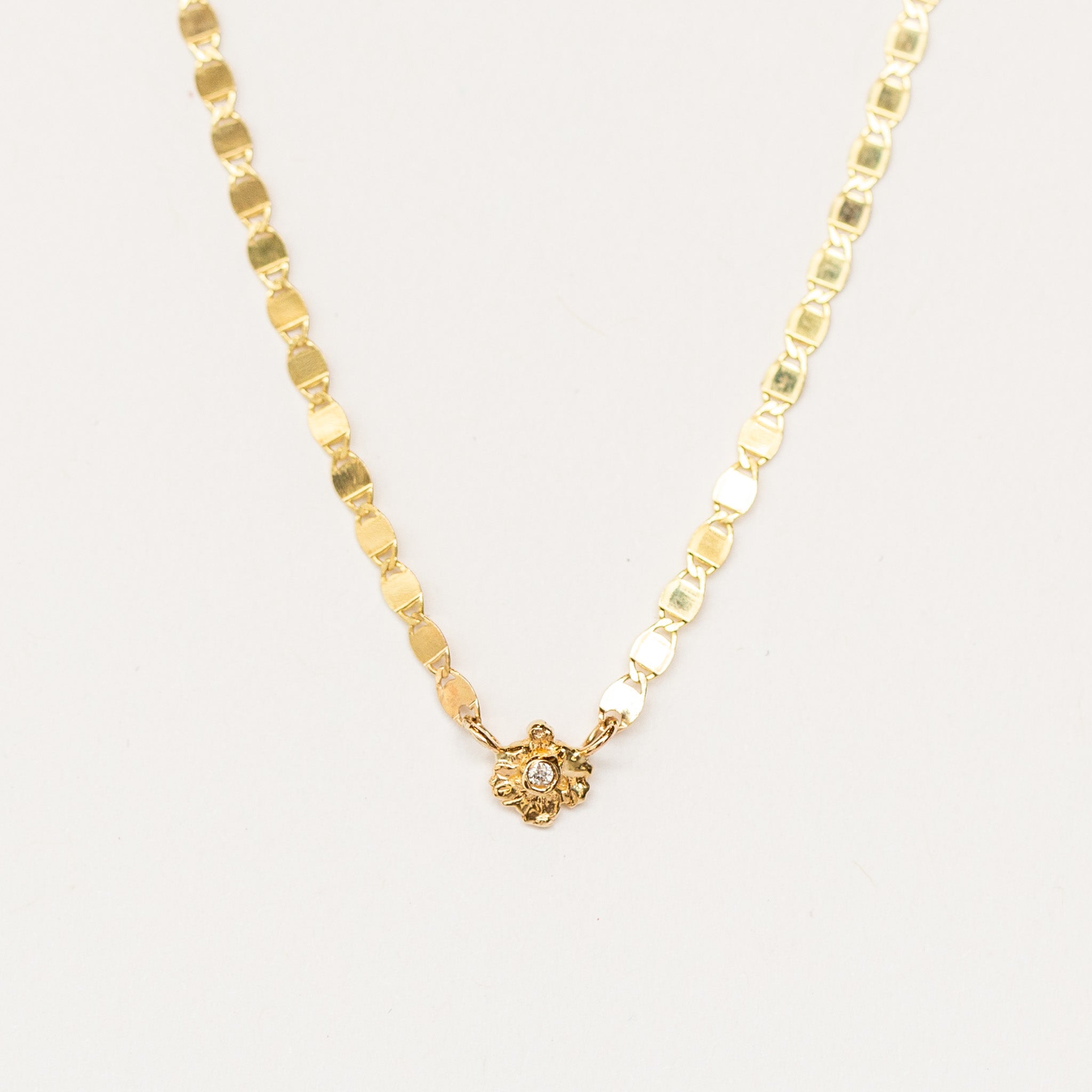 Burst Diamond Necklace