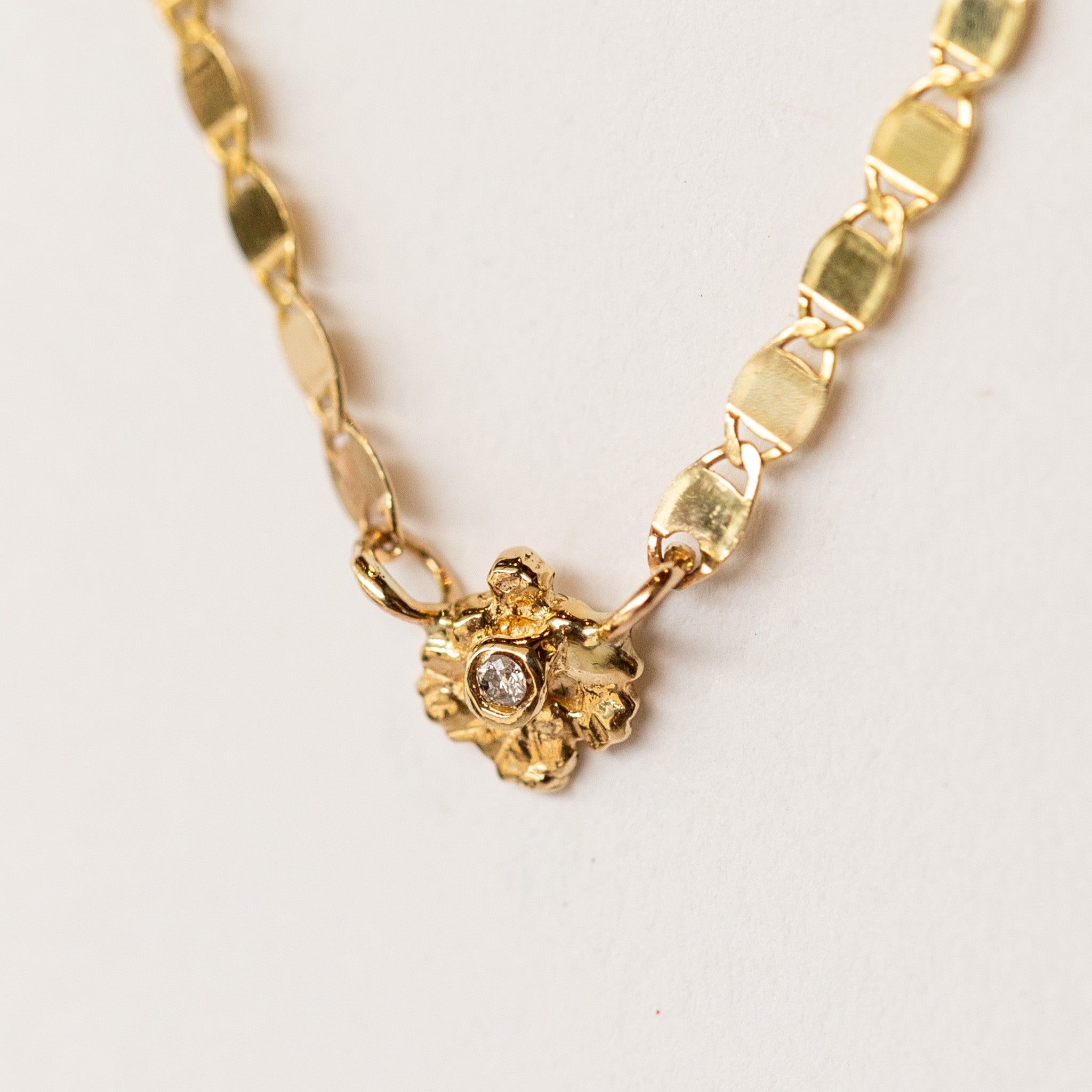 Burst Diamond Necklace