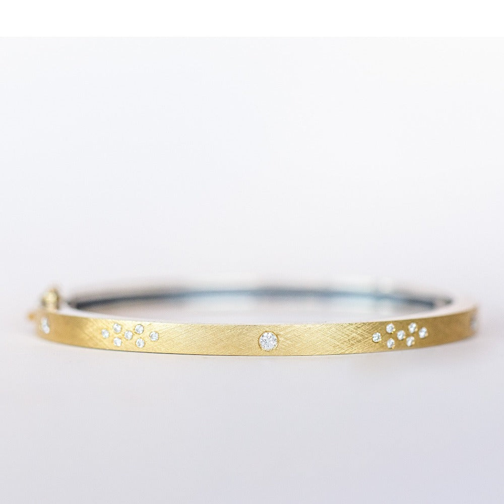 Aria 4mm Diamond Bangle