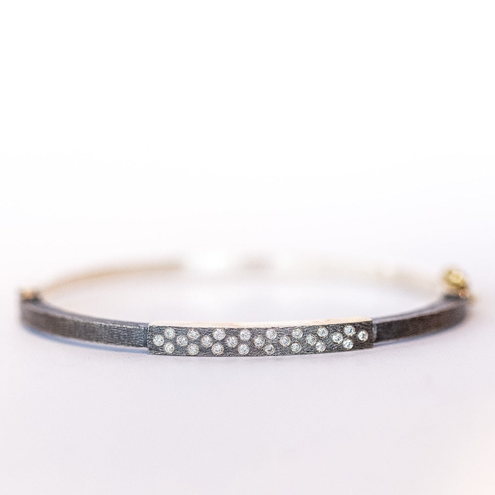 Diana 2.5mm Diamond Bangle