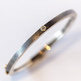 Junia 4mm Diamond Bangle