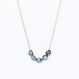 Petite Baleine | Ombre Keshi Pearl Necklace