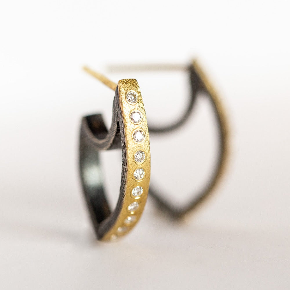 Celine Small Hoop Earrings