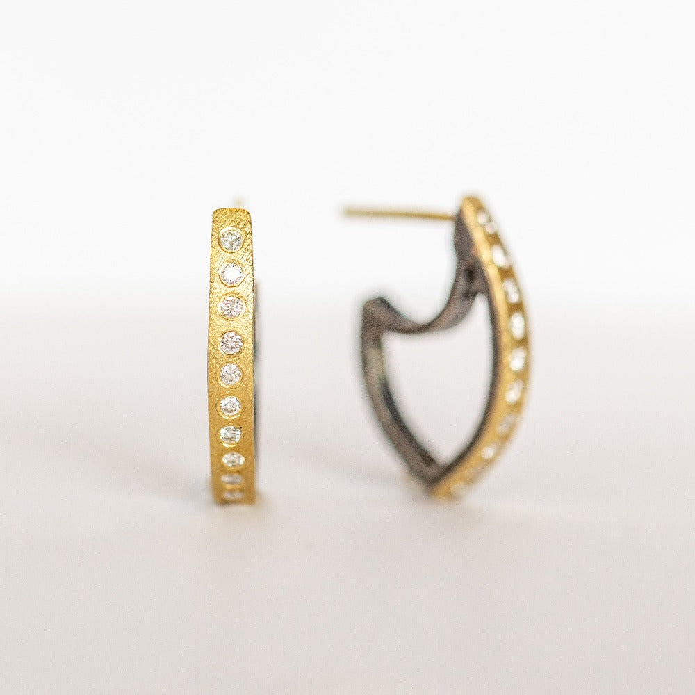 Celine Small Hoop Earrings