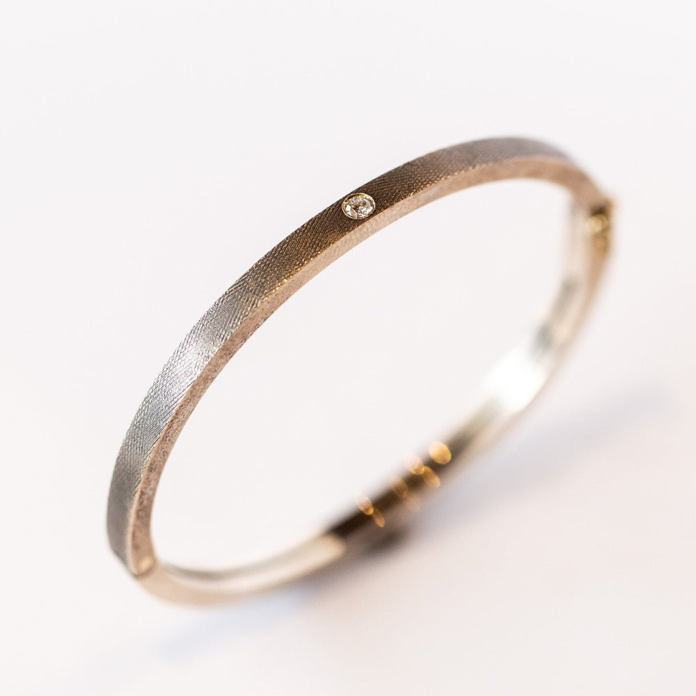 Valery 4mm Diamond Bangle