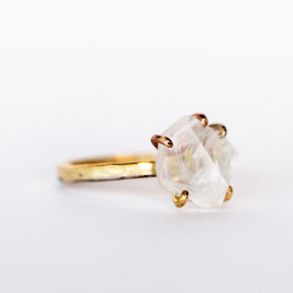 Variance Objects | Goshenite Medium Stone Ring