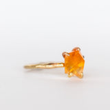 Variance Objects | Mexican Fire Opal Small Stone Ring