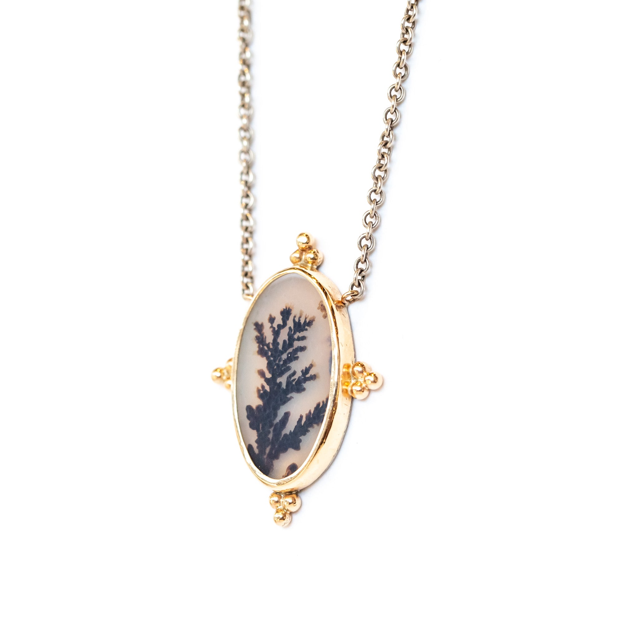 Dendritic Agate Necklace
