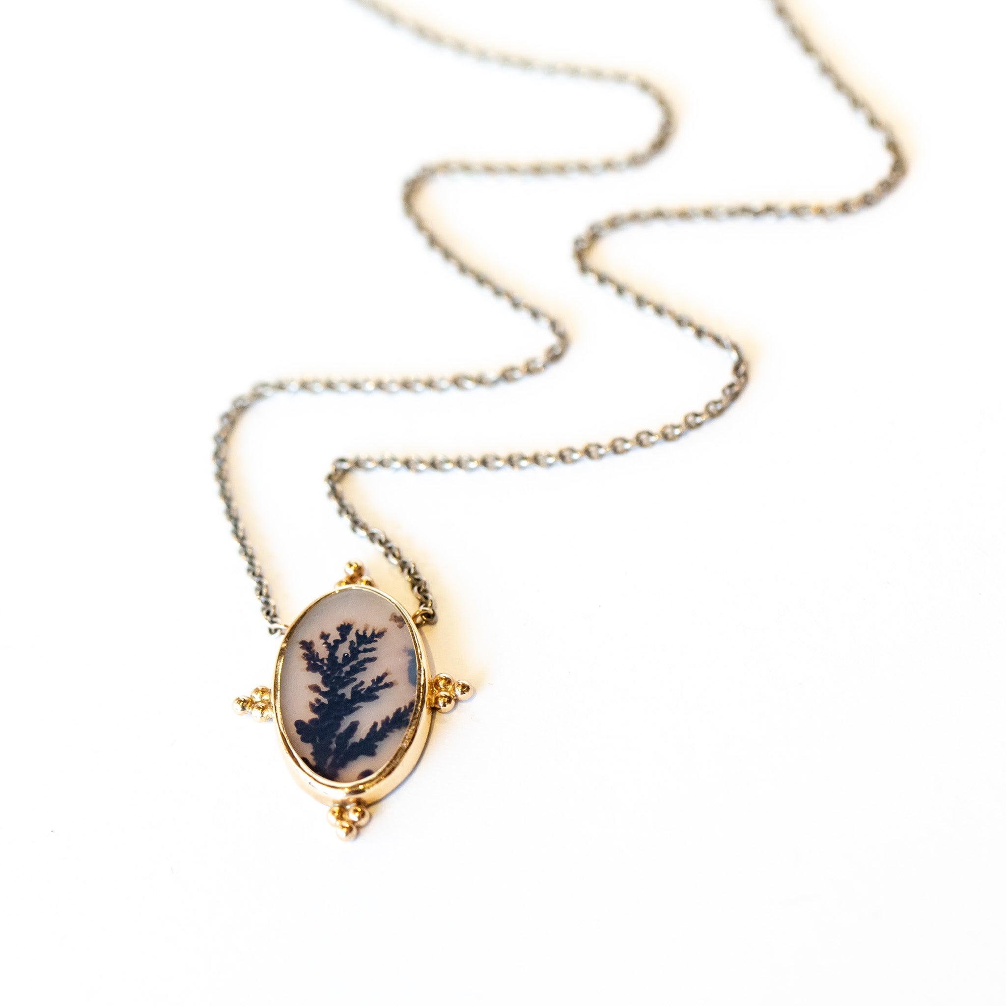 Dendritic Agate Necklace