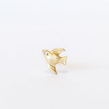 Victoria Cunningham | Bird Stud Earring with Diamond (Single)