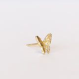 Victoria Cunningham | Butterfly Stud Earrings (Single)