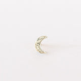 Victoria Cunningham | Moon Stud Earring (Single)