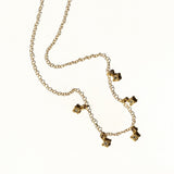 Victoria Cunningham | Diamond Bezel Drop Necklace