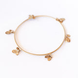 Victoria Cunningham | Golden Flake 6 Loop Bangle