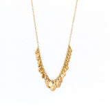 Victoria Cunningham | Large Golden Flake Cluster Necklace