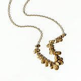Victoria Cunningham | Large Golden Flake Cluster Necklace