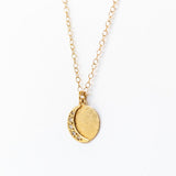 Victoria Cunningham | Moon Disc Necklace