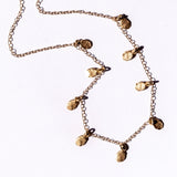 Victoria Cunningham | Small Golden 9 Flakes Necklace