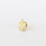 Victoria Cunningham | Strawberry Stud Earring with Diamond (Single)